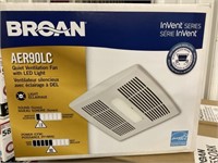 Broan® AER90LC Quiet Vent Fan w/ LED Light x2