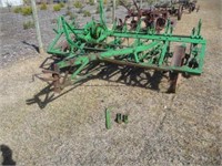 John Deere 8 ft Cultivator, Steel Wheels