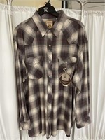 Resistol Western Snap Shirt Sz XXX