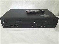 Sanyo DVD and VCR player with remote untested