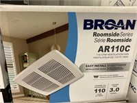 Broan® AR110C Roomside Bentilation Fan x 2
