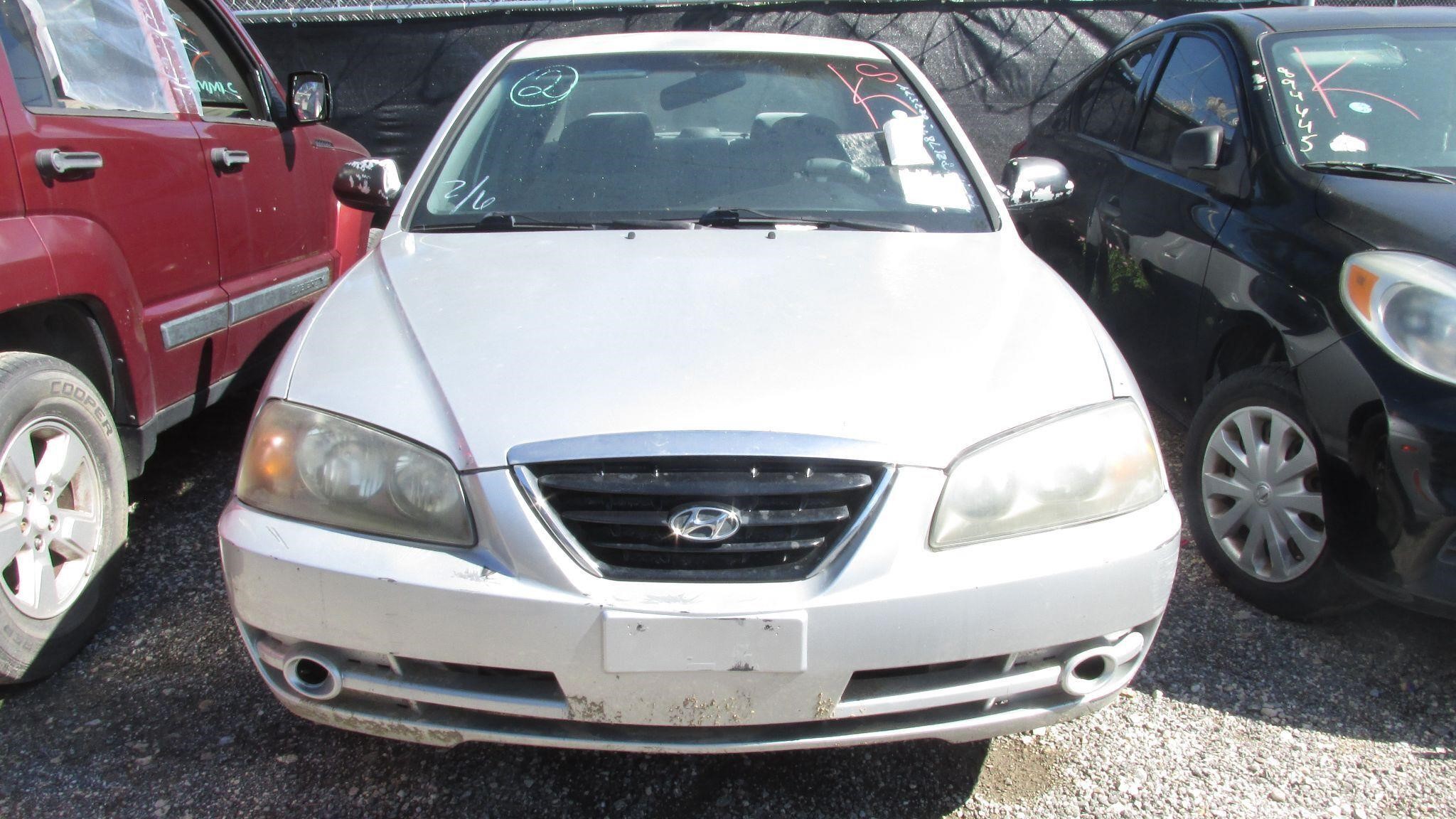 2005 HYUNDAI ELANTRA-082574-KEY $95-START-REBUILT