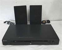 Sony DVD / CD / video CD player with speakers