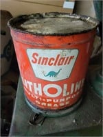 Sinclair Litholene Grease Can