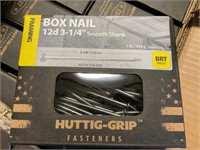 12d 3-1/4" Framing Box Nails (1lb.) x 12 Boxes