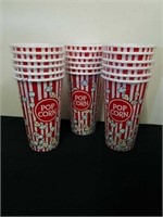 18 34 Oz popcorn cups