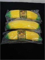 Three new stretchy bananas