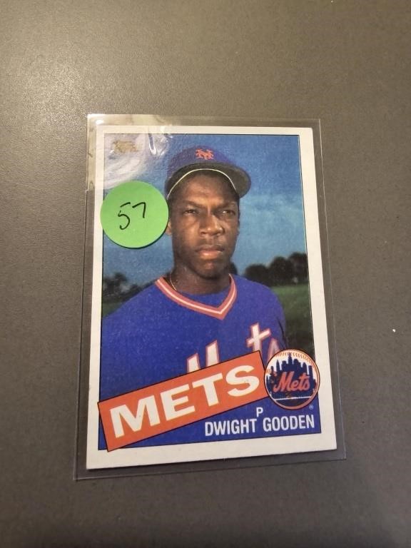 Dwight Gooden Rookie Topps Card