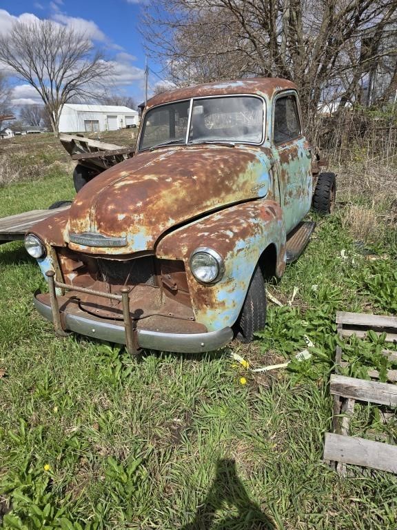 1950s 5 Window Chevy Truck