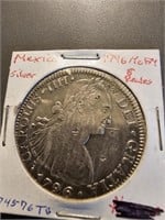 1796 Mexico Silver 8 Reales