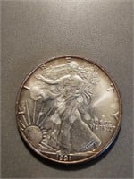 1991 American Eagle Silver Dollar