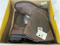 Carhartt Western Boots Sz 8-1/2M w/Safety Toe