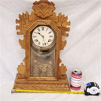 Gingerbread Mantle Clock