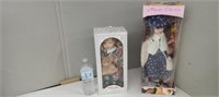 PORCELAIN DOLL & MAJESTIC COLLECTION DOLL