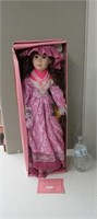 HOLLY COLLECTION ALLYSSA TALL PORCELAIN DOLL