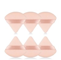 RAREIUS 6PCS TRIANGULAR POWDER PUFF FACE SOFT