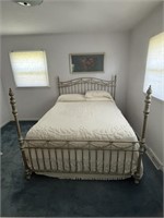 Queen 4 Poster bed with Canopy Frame