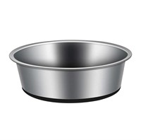 STAINLESS STEEL ANIMAL FOOD BOWLS WITH NON-SLIP