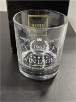 1963 WHISKEY GLASS BIRTHDAY GIFT 330ML