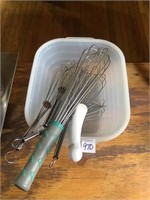 Assorted Whisks SEE DESCRIP