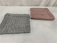 KNITTED KNECK WARMERS 8 x9IN 2PCS
