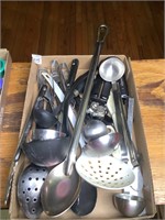 Assorted Spoons & Scoops SEE DESCRIP