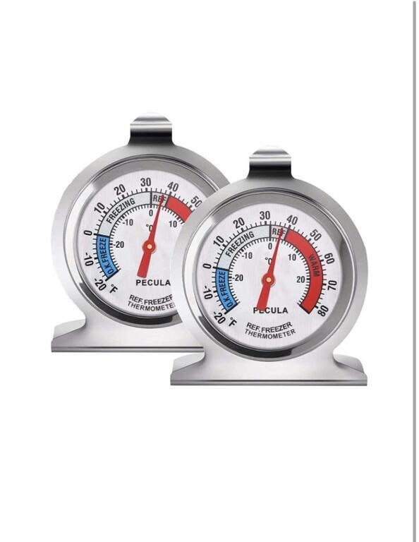 2PACK REFRIGERATOR THERMOMETER, -30-30 DEG