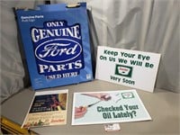 Sinlair Oil & Ford Signs