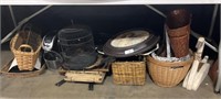 Keurig Machine, Baskets, Home & Wall Decor.