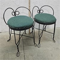 Low back ice cream parlor chairs
