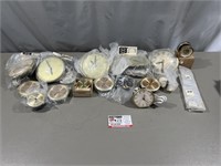 Assorted Clock Faces and Parts