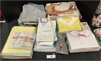 Vintage Children’s Clothing, Dish Towels, Pillow