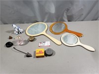 Vintage Hand Mirrors, Kodak Film, Spritzer