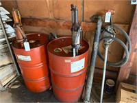 Hydraulic Oil Barrel and Pump