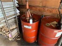Sae 15w 40 Oil Barrel and Pump