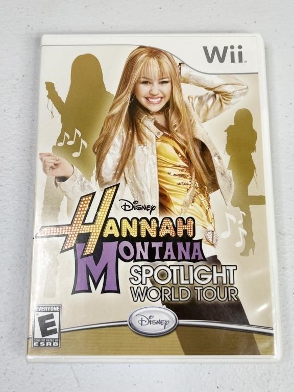 Nintendo Wii Game Disney Hannah Montana