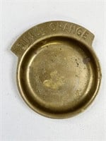 Brass Dish - POCKET CHANGE - Really Cool!