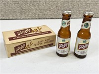 Schlitz Beer Salt & Pepper Shakers with Box