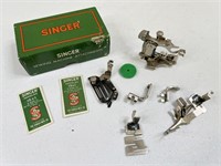 Vintage Singer Sewing Machine Accessories in Box