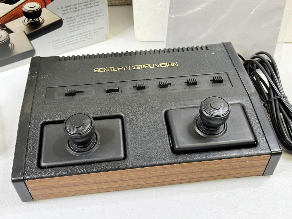 Vintage BENTLEY Compu-Vision Video Game System