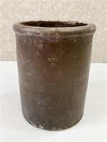 Ceramic Pot Dark Brown Heavy