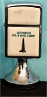 Johnson Oil & Gas Corp. Zippo Lighter