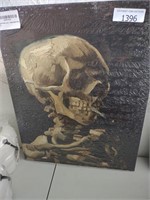 16" x 20" Skull wall art