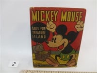 1933 Mickey Mouse, Sails for Treasure Island book
