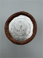 $20 Silver Dollar Roll w/ CC & 1889 Morgan Silver
