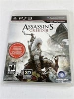 PS3 ASSASSIN'S CREED III Game - PlayStation 3