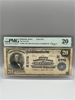 1902 PMG VF20 Oelwein, Iowa $20 Note