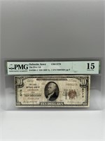 1929 PMG Choice F15 Oelwein, Iowa $10 Note