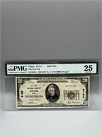 1929 PMG VF25 Traer, Iowa $20 Note
