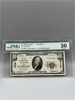 1929 PMG VF30 Le Mars, Iowa $10 Note